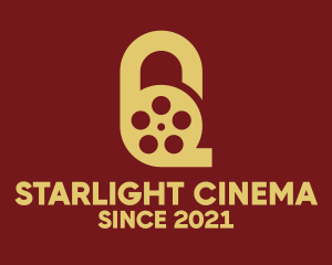 Cinema - Cinema Reel Number 6 logo design