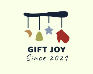 Christmas Hanging Decoration logo design