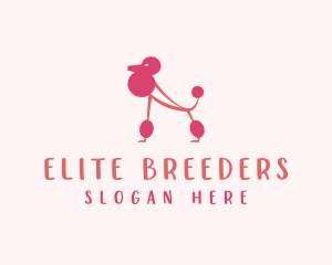 Dog Poodle Grooming logo design