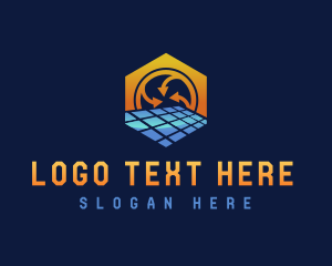 Solar - Solar Renewable Energy logo design