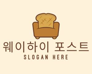 Loaf Bread Sofa logo design