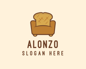 Loaf Bread Sofa logo design