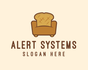 Loaf Bread Sofa logo design