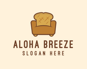 Loaf Bread Sofa logo design