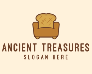 Loaf Bread Sofa logo design