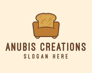 Loaf Bread Sofa logo design