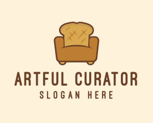 Loaf Bread Sofa logo design