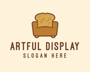 Loaf Bread Sofa logo design