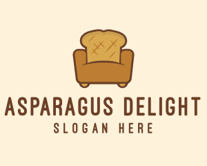 Loaf Bread Sofa logo design