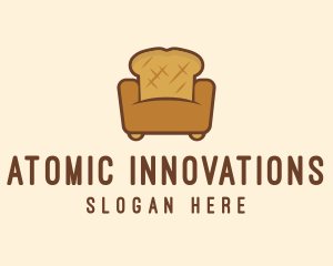 Loaf Bread Sofa logo design