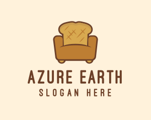 Loaf Bread Sofa logo design