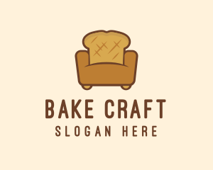 Loaf Bread Sofa logo design