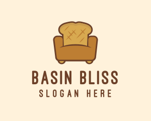 Loaf Bread Sofa logo design