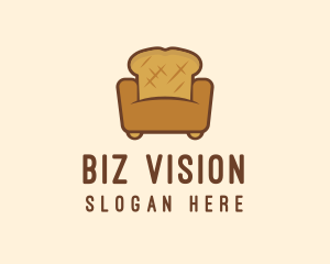 Loaf Bread Sofa logo design