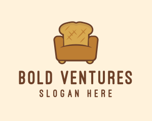 Loaf Bread Sofa logo design