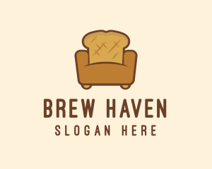 Loaf Bread Sofa logo design