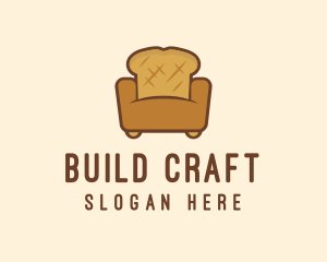 Loaf Bread Sofa logo design