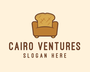 Loaf Bread Sofa logo design