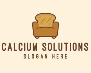 Loaf Bread Sofa logo design