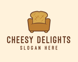 Loaf Bread Sofa logo design