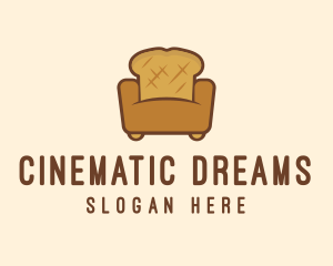 Loaf Bread Sofa logo design