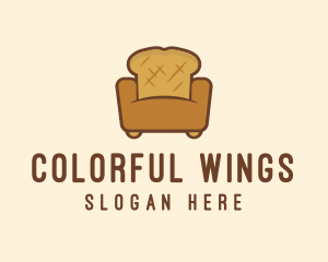 Loaf Bread Sofa logo design