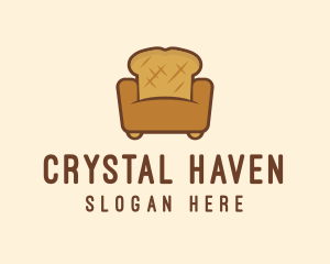 Loaf Bread Sofa logo design