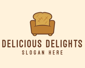 Loaf Bread Sofa logo design