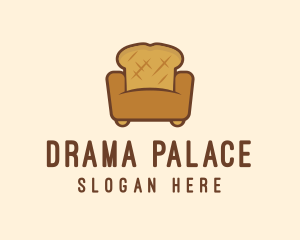 Loaf Bread Sofa logo design