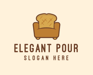 Loaf Bread Sofa logo design