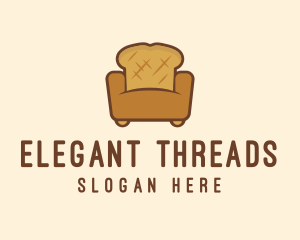 Loaf Bread Sofa logo design