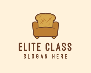 Loaf Bread Sofa logo design