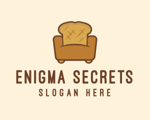 Loaf Bread Sofa logo design