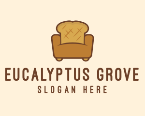 Loaf Bread Sofa logo design