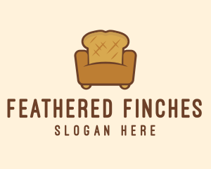 Loaf Bread Sofa logo design