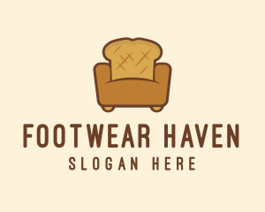 Loaf Bread Sofa logo design