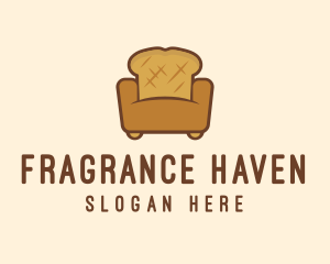 Loaf Bread Sofa logo design