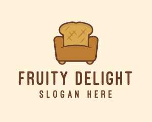 Loaf Bread Sofa logo design