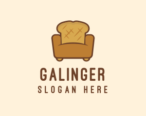 Sofa - Bakery Bread Sofa logo design