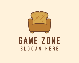 Loaf Bread Sofa logo design