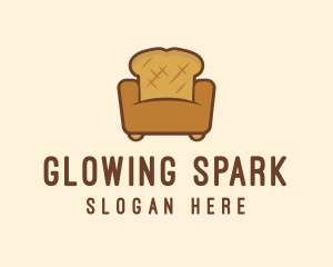 Loaf Bread Sofa logo design