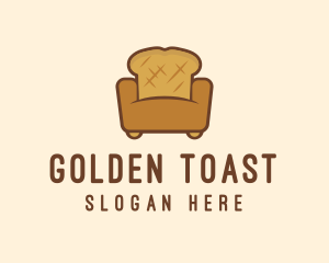 Toast - Bakery Bread Sofa logo design
