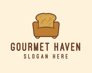 Loaf Bread Sofa logo design