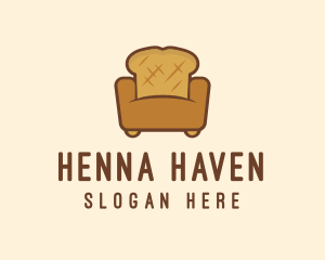 Loaf Bread Sofa logo design