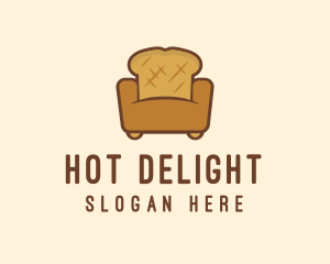 Loaf Bread Sofa logo design