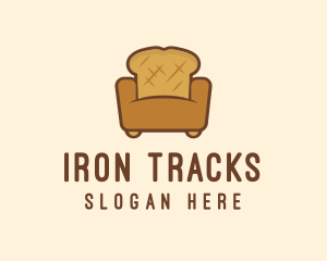 Loaf Bread Sofa logo design