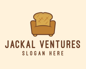 Loaf Bread Sofa logo design