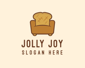 Loaf Bread Sofa logo design