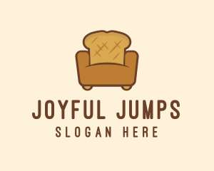 Loaf Bread Sofa logo design