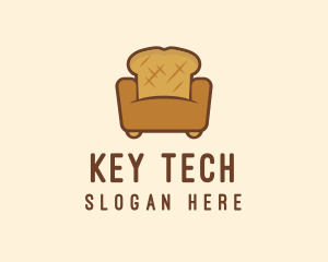 Loaf Bread Sofa logo design